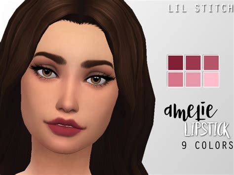 Sims Maxis Match Lipstick