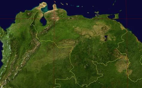 Mapa Satelital De Venezuela Blog Didáctico