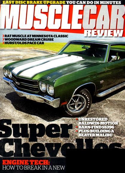 Muscle Car Review Magazine Car And Auto Magazines