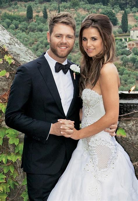 Brian McFadden And His New Wife Vogue Williams Wedding Dresses New
