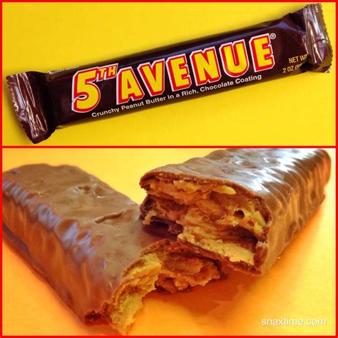 Take 5 candy bar by hershey features pretzels, caramel, peanuts, and. Hershey's 5th Avenue Chocolate Candy Bar: Best of America ...