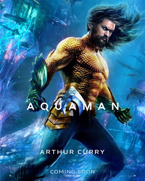 Aquaman I Character Poster Ufficiali