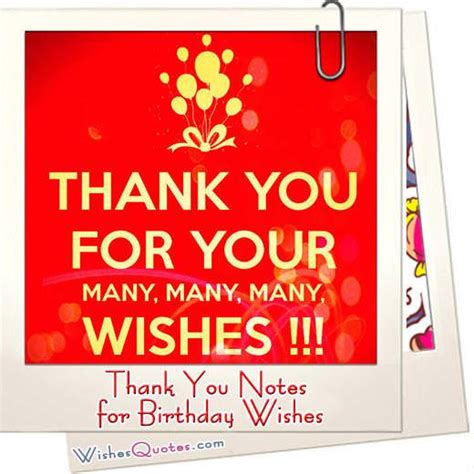 Birthday Thank You Messages The Complete Guide By Wishesquotes