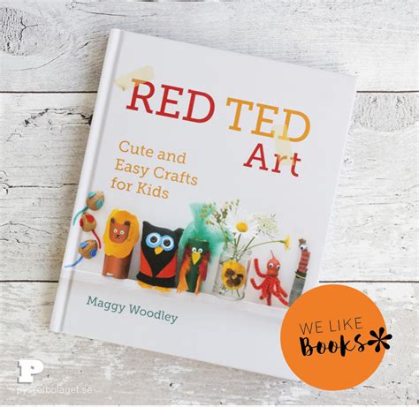 Red Ted Art Cute And Easy Craft For Kids Pysselbolaget Fun Easy