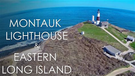 Montauk Lighthouse And Eastern Long Island Aerial Dji Phantom And Gopro