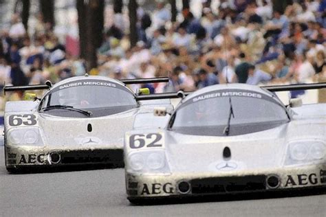 25 Years Ago Double Victory For Mercedes Benz In The 24 Hours Of Le
