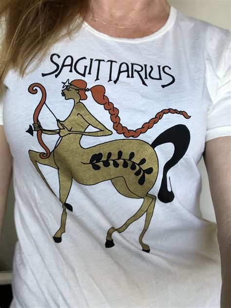 Sold Sagittarius Sugarhigh And Lovestoned T Shirt Womens Shirts