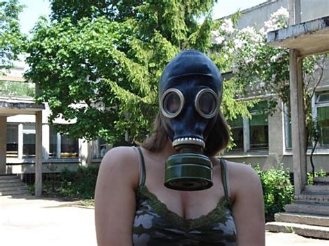 Gas Mask Girls Flickr