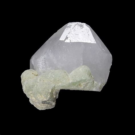 Quartz With Prehnite Hongquizhen Quarry Meigu County Liangshan Autonomous Prefecture