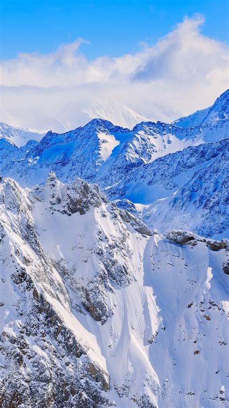 Обои Альпы Швейцария горы снег Alps Switzerland Mountains Snow