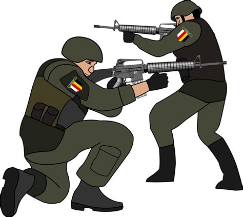 Fighting War Clipart