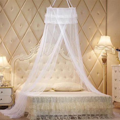 Palace Hung Dome Mosquito Net Curtains Bed Canopy Adults Net Circular