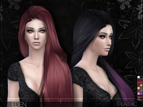 Stealthic Eden Female Hair The Sims 4 Catalog