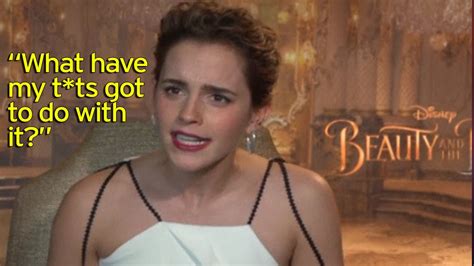 I Don T Know What My T Ts Have To Do With It Emma Watson Hits Back At Topless Photo Critics