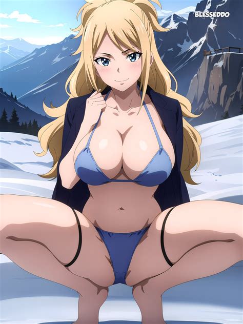 Rule 34 1girls Ai Generated Big Breasts Blesseddo Cleavage Fairy Tail