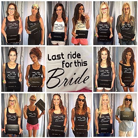 Bachelorette Last Ride For The Bride Before And After Diy Wedding
