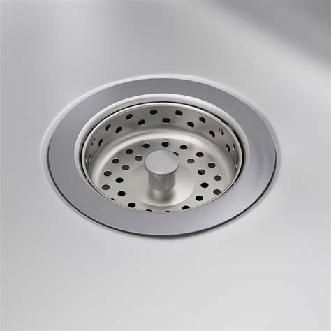 FYNDIG Fregadero 1 seno con escurridor, ac inox - IKEA
