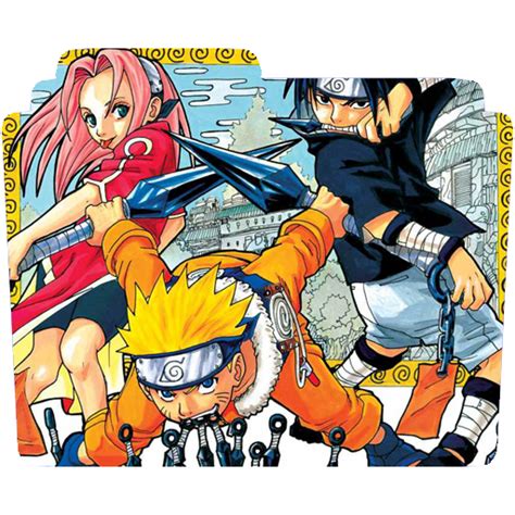 Naruto Manga Volume 2 Cover Icon Folder By Saku434 On Deviantart