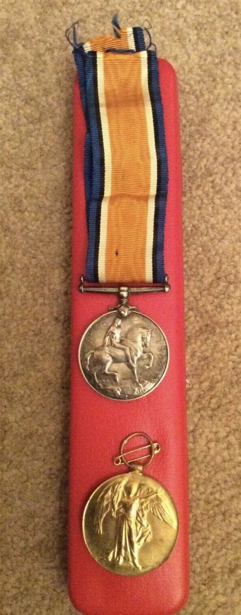 World War 1 Medals British War Medal And Allied Victory Medal Sold