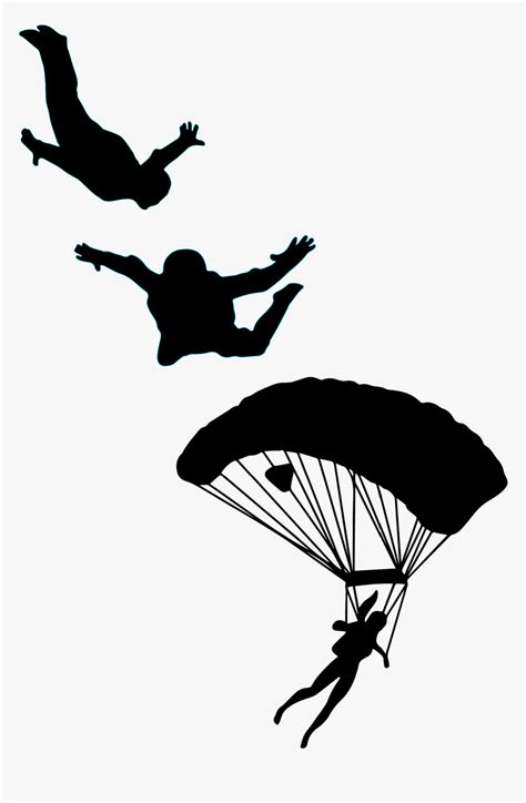 Free Clipart Skydiving