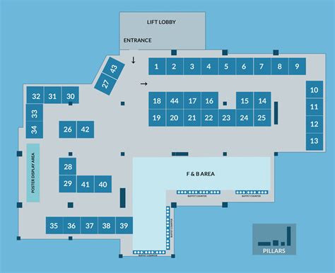 Exhibition Floor Plan Oceans 2022 Chennai