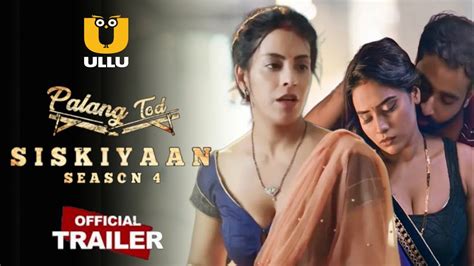 SISKIYAAN Season Official Trailer Ullu Upcoming Web Series Pihu Singh YouTube