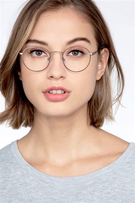 Memento Round Golden Frame Eyeglasses Eyebuydirect In 2020 Eyeglasses For Oval Face