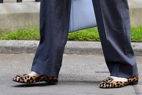 Why Theresa May Shoe Choices Are Unconventional In A Good Way