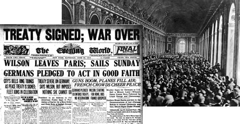 Juin La fin de la Première Guerre mondiale et le traité de Versailles Nima REJA