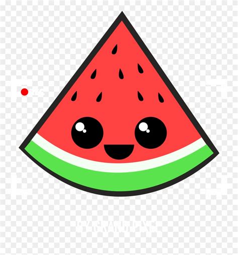 draw a kawaii watermelon slice drawing kawaii cute easy drawings images and photos finder