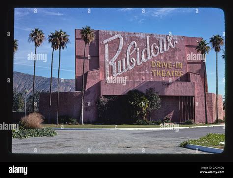 Rubidoux Drive In Theater Mission Boulevard Rubidoux California