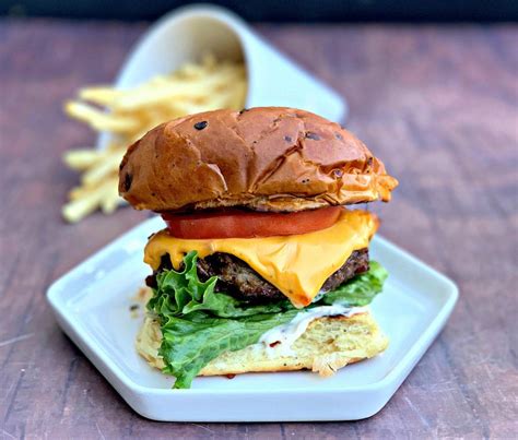 Quick And Easy Juicy Air Fryer Cheeseburgers