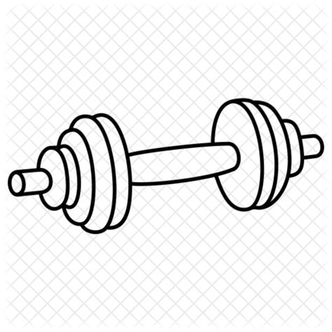 Download High Quality Barbell Clipart Drawing Transparent Png Images