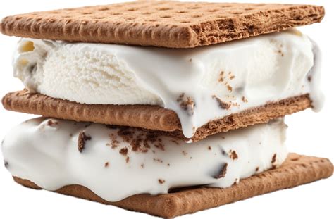 Vanilla Ice Cream Sandwich Png With Ai Generated 34339219 Png