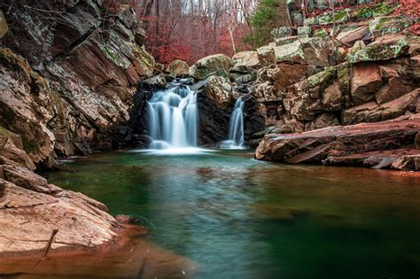 Water Falls On Brown Rocky Mountain · Free Stock Photo