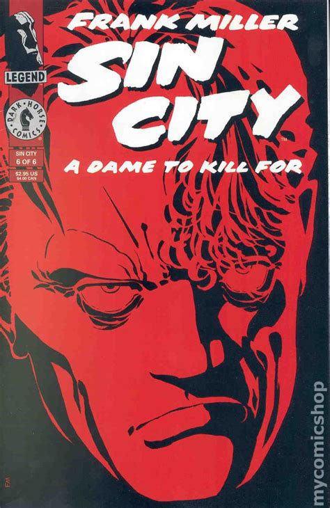 Sin City A Dame To Kill For 1993 Comic Books