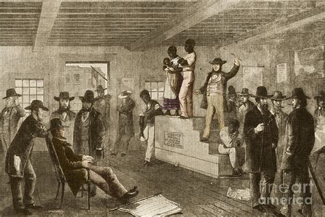 Slave Auction Photograph By Photo Researchers Pixels