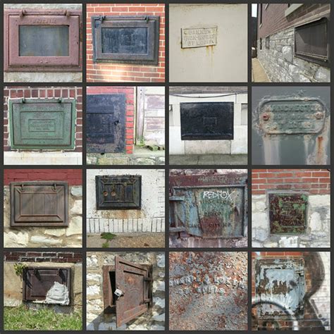 This coal chute door, located on the west side of the old courthouse museum, was cast by the sioux falls foundry & machine works, in sioux falls, sd. Ash Pits and Coal Chutes | Exploring St. Louis
