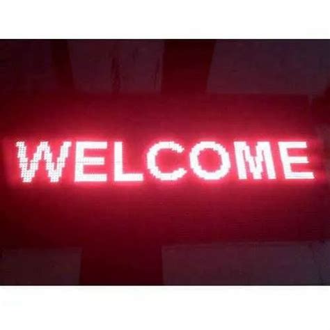 Welcome Led Display Board At Rs 1200square Feet Led Display Board In