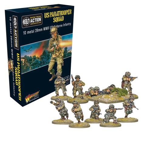 Buy Wargames Delivered Bolt Action Us Paratrooper Squad 28mm