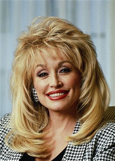 Dolly Parton Hairstyle Synthetic Hair Lace Front Cap Wig Wig