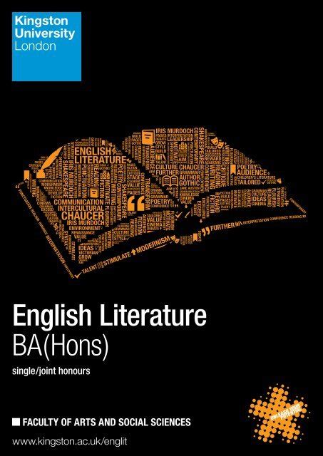 English Literature Bahons Kingston University