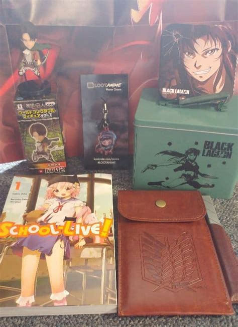 April 2017 Loot Anime Review Humanity Coupon Find Subscription Boxes