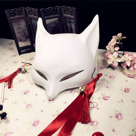 Fashionable Masquerade Japanese Style Fox Cos Mask Cosplay Halloween