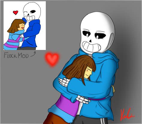 Hugs Sans And Frisk By Ice6400 On Deviantart