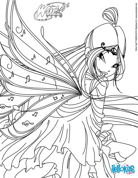 Colorful drawings drawings color fairy tattoo cartoon coloring pages coloring books coloring pages for girls winx club flora winx. Musa, transformation bloomix coloring pages - Hellokids.com