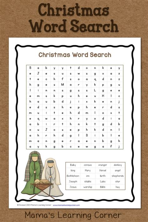 A christmas story is a 1983 film, set in the 1940s, about a boy who has to convince his parents, teachers, and santa that a red ryder bb gun really is the perfect christmas gift. Free Christmas Word Search Printable - 24/7 Moms