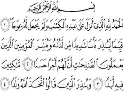 Surat Al Kahfi Ayat 1 10 Latin Dan Artinya Bacaan Doa Surat Al Kahfi
