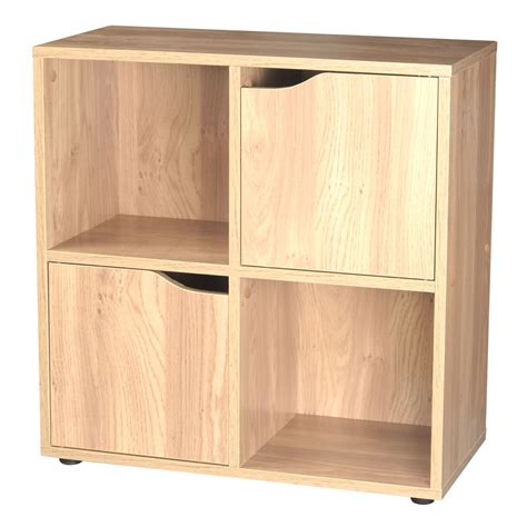 4 6 9 Cubes Wooden Storage Display Unit Shelves Cupboard Shelving Doors