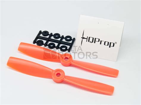 HQProp 5X4.5 R Bullnose Glass Composite Propeller (Orange) - MaltaRotors